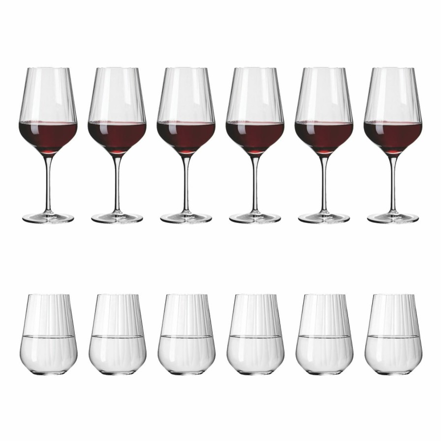 Clearance Ritzenhoff Sternschliff Rotwein- Und Wasserglas-Set #1