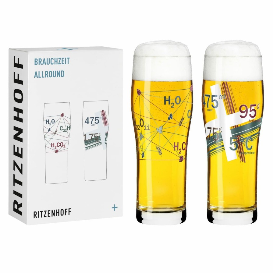 Hot Ritzenhoff Brauchzeit Allround Glas-Set #3, #4