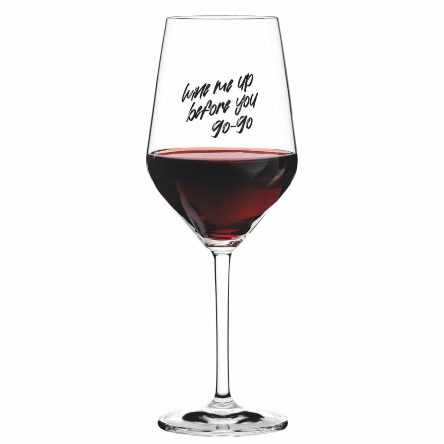 Hot Ritzenhoff Sand & Soda Weinglas Mit Spruch - Wine Me Up