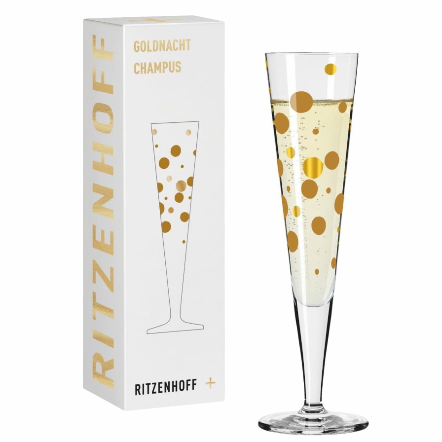 Online Ritzenhoff Goldnacht Champagnerglas #41