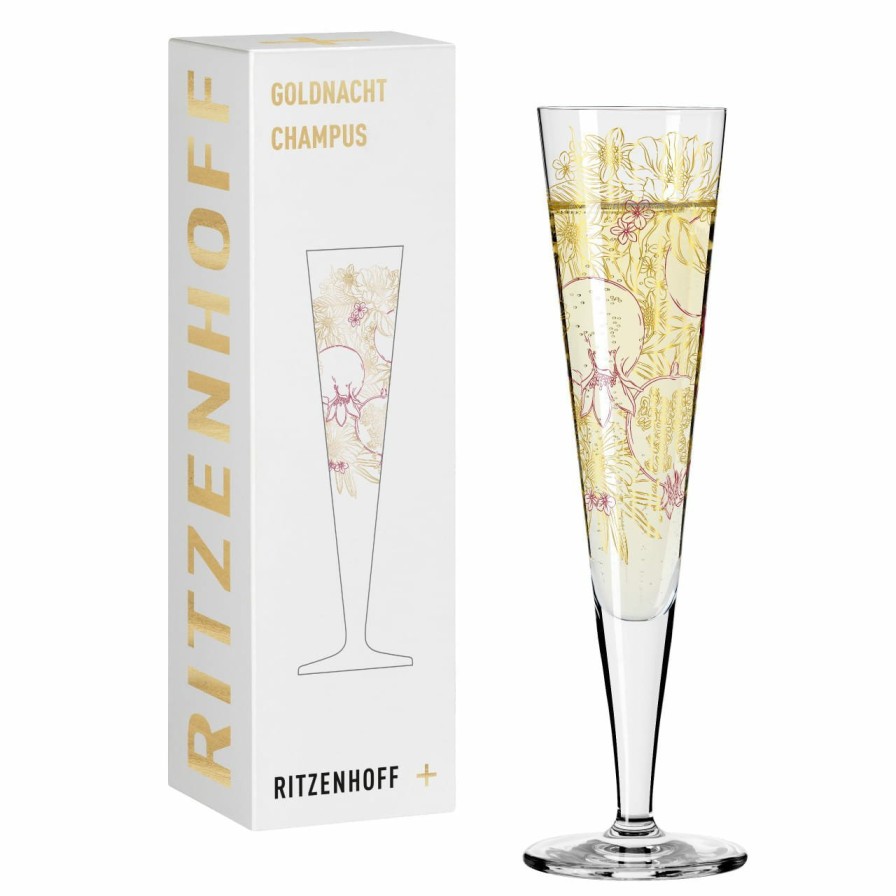 Best Ritzenhoff Goldnacht Champagnerglas #31