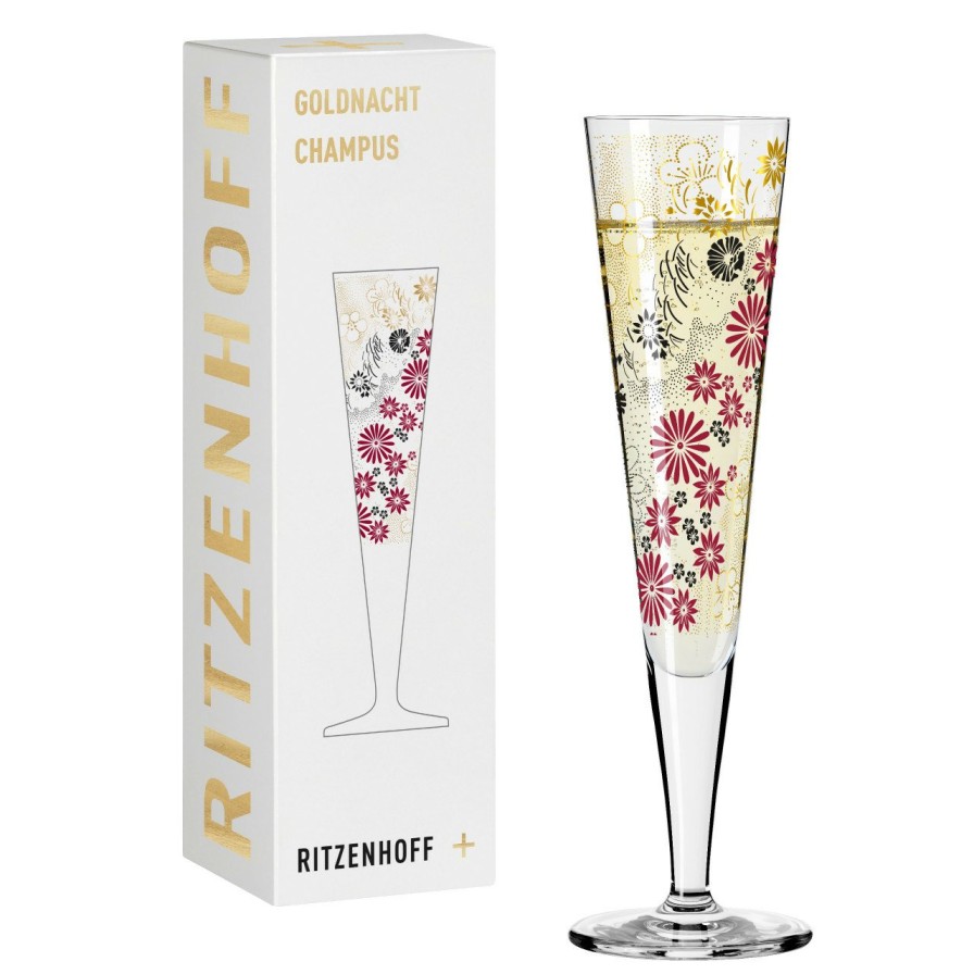 New Ritzenhoff Goldnacht Champagnerglas #24