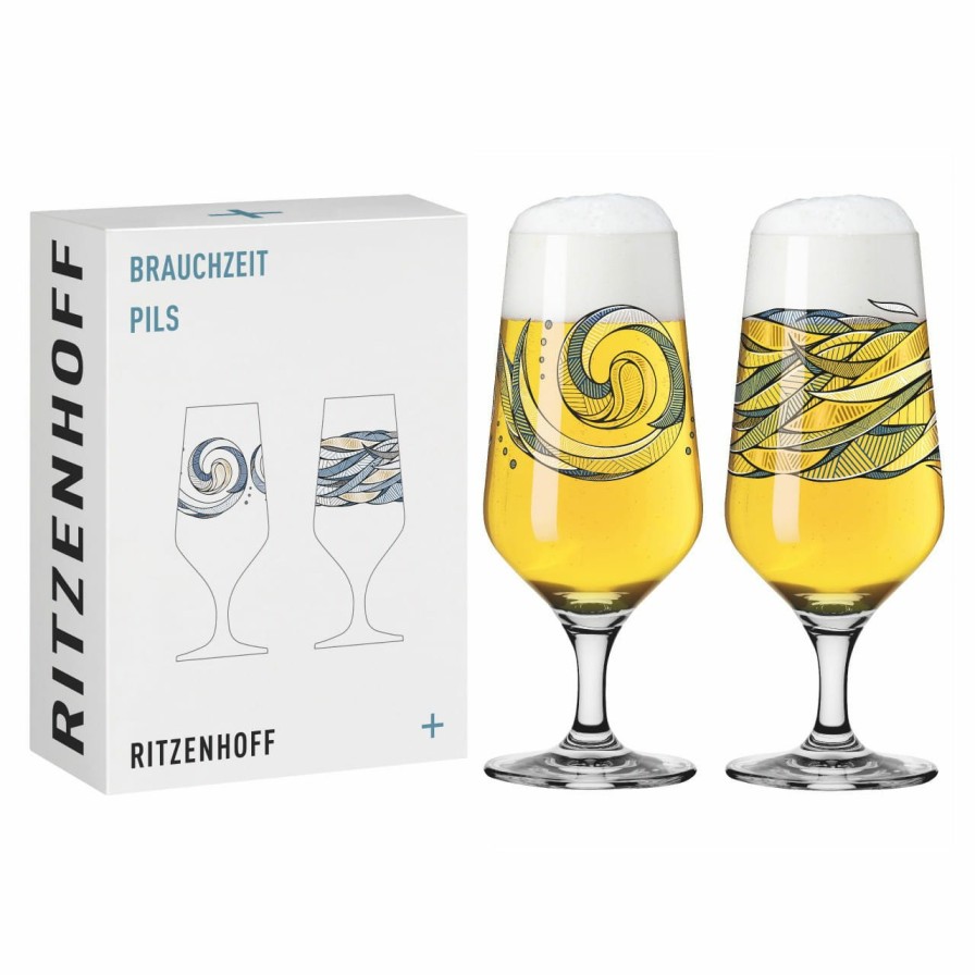 Clearance Ritzenhoff Brauchzeit Bierglas-Set #3, #4