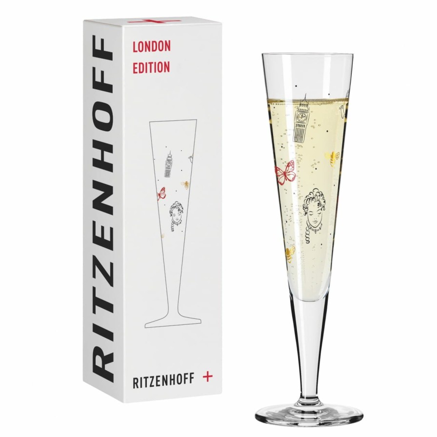 New Ritzenhoff Champus London Edition Champagnerglas H23