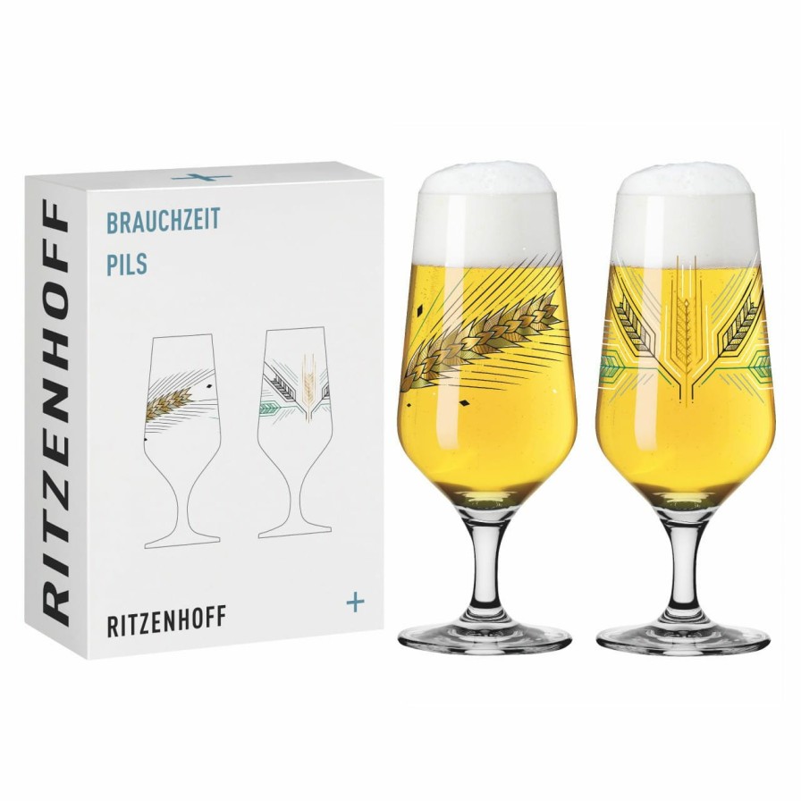 Clearance Ritzenhoff Brauchzeit Bierglas-Set #5, #6