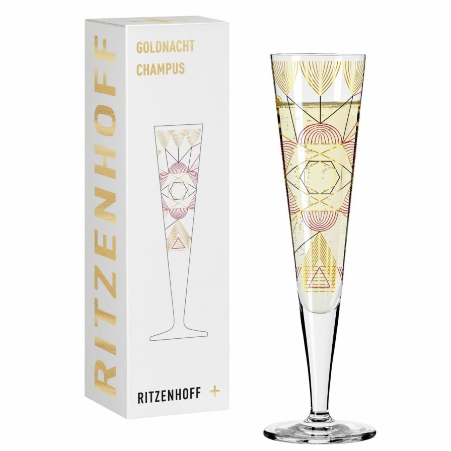 Clearance Ritzenhoff Goldnacht Champagnerglas #26