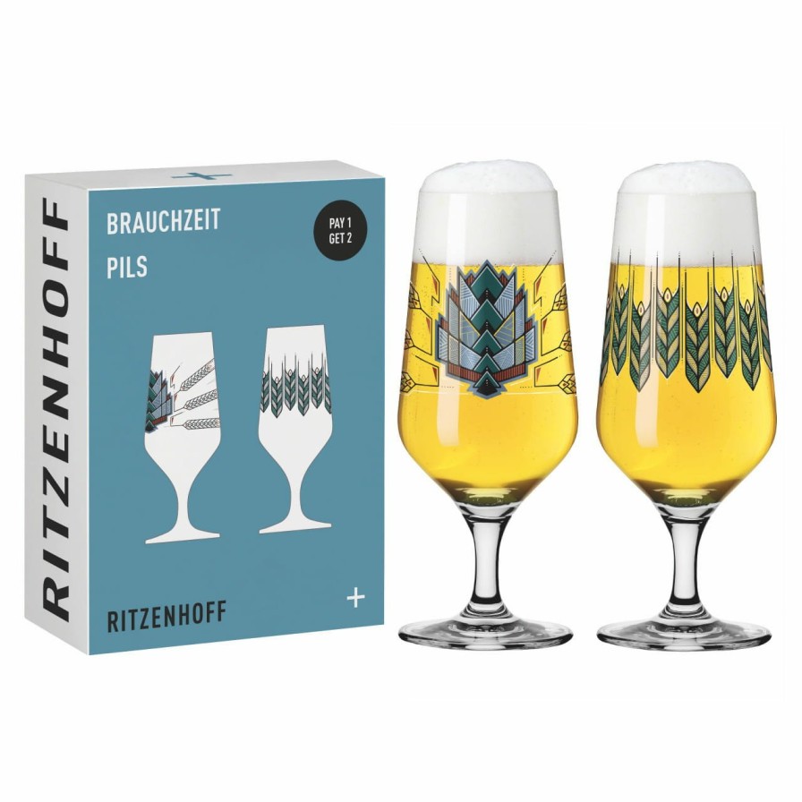 Best Ritzenhoff Brauchzeit Bierglas-Set F23