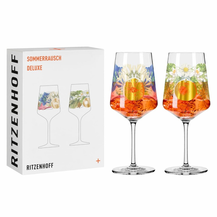 New Ritzenhoff Sommerrausch Deluxe Aperitifglas-Set #17, #18