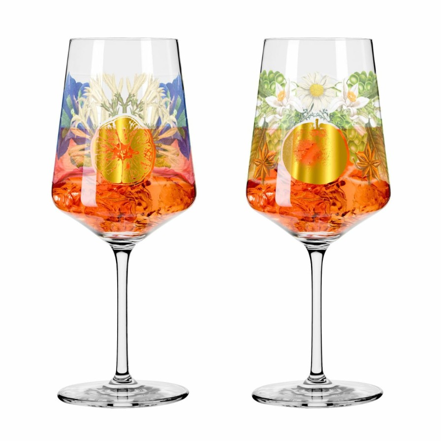 New Ritzenhoff Sommerrausch Deluxe Aperitifglas-Set #17, #18