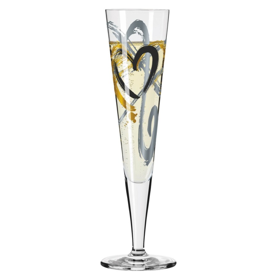 New Ritzenhoff Goldnacht Champagnerglas #1