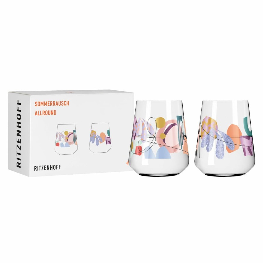 Hot Ritzenhoff Sommerrausch Universalglas-Set #1, #2