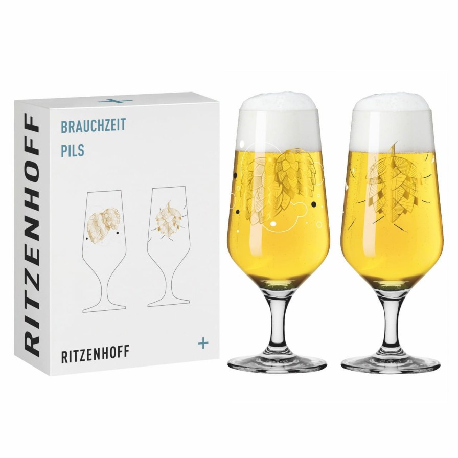 Clearance Ritzenhoff Brauchzeit Bierglas-Set #1, #2