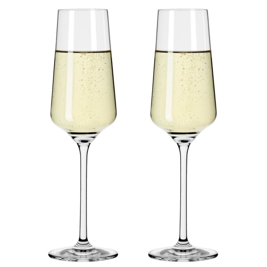 Clearance Ritzenhoff Lichtweiss Julie Champagnerglas-Set #1