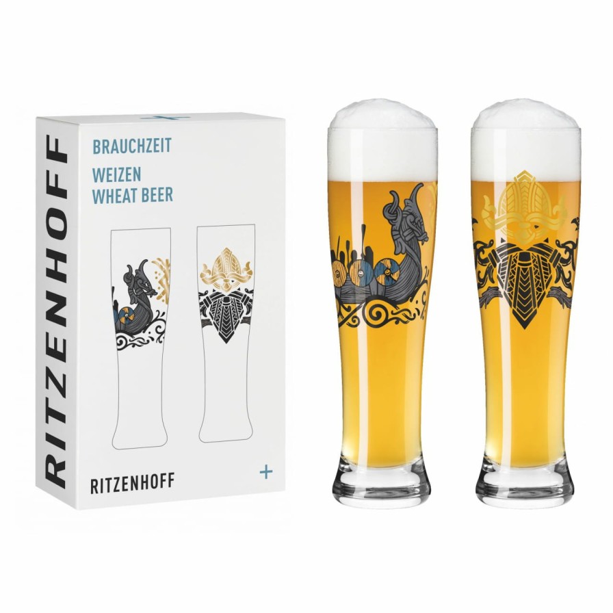 Clearance Ritzenhoff Brauchzeit Weizenbierglas-Set #19, #20