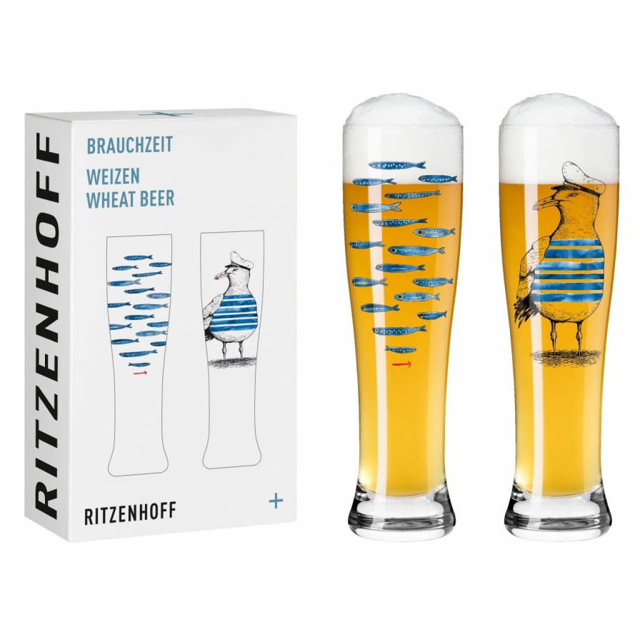 Clearance Ritzenhoff Brauchzeit Weizenbierglas-Set #13, #14