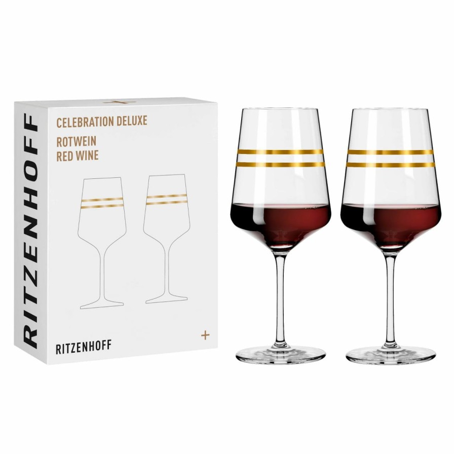 Clearance Ritzenhoff Celebration Deluxe Rotweinglas-Set #1