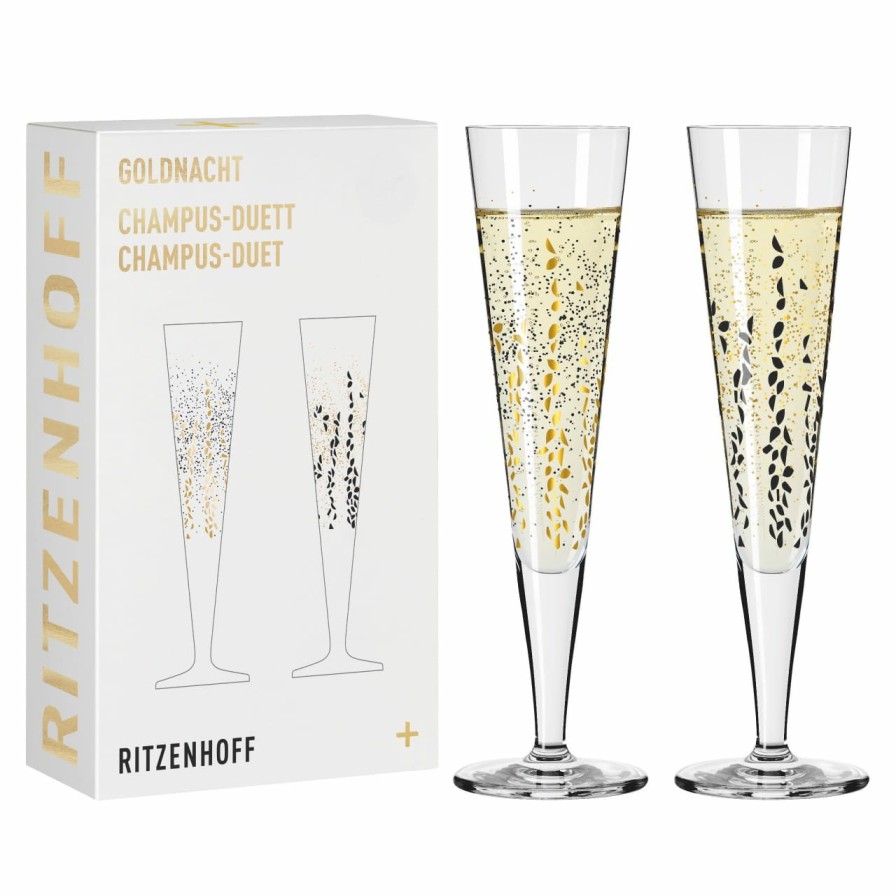 Online Ritzenhoff Goldnacht Champagnerglas-Set H23