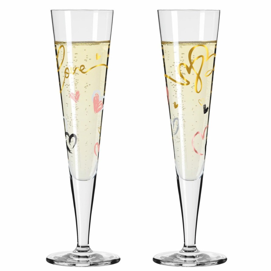 Clearance Ritzenhoff Goldnacht Champagnerglas-Set F23