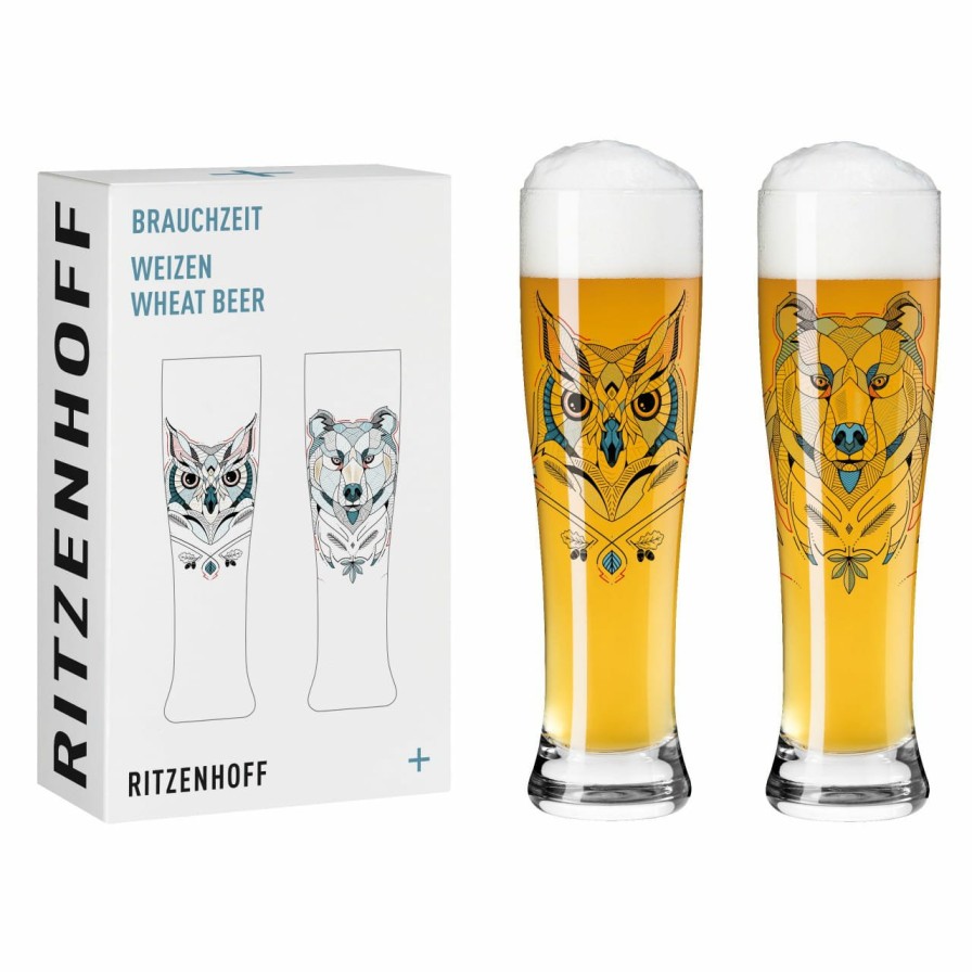 Clearance Ritzenhoff Brauchzeit Weizenbierglas-Set #1, #2