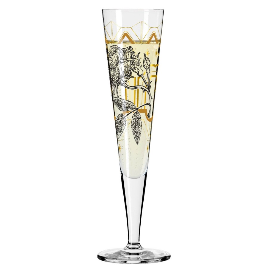 Clearance Ritzenhoff Goldnacht Champagnerglas #29