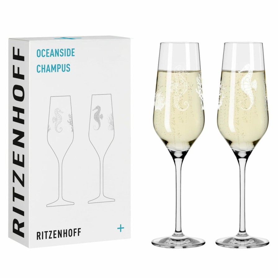 Best Ritzenhoff Oceanside Champagnerglas-Set #1, #2