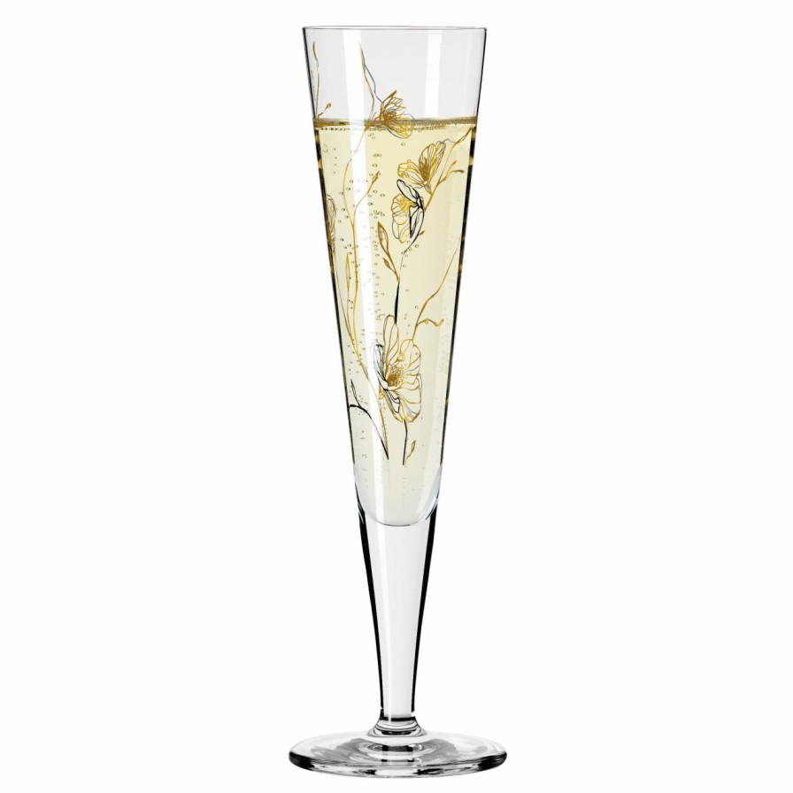 Online Ritzenhoff Goldnacht Champagnerglas #7