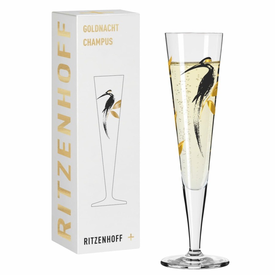 Wholesale Ritzenhoff Goldnacht Champagnerglas #21